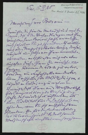 Brief an Ferruccio Busoni : 15.04.1920