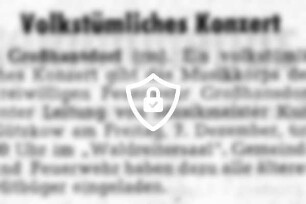 Volkstümliches Konzert
