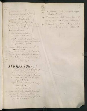 Winterhalbjahr 1714/1715. Rektorat Gabriel Schweder [nur November 1714]
