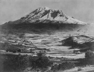 Chimborazo : Blick auf den Vulkan Chimborazo