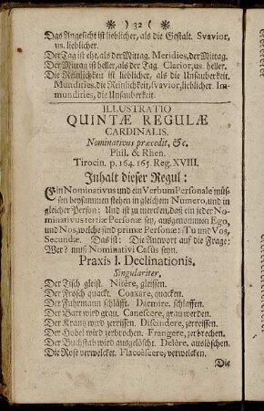 Illustratio Quintæ Regulæ Cardinalis. - Illustratio Sextæ Regulæ Cardinalis.