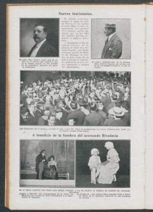 A beneficio de la bandera del acorazado Rivadavia
