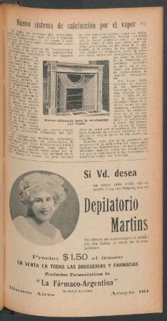 Nuevo sistema de calefacción por el vapor