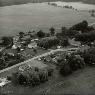Ortsteilansicht zwischen Gartenstraße, Lindenstraße und Gutsweg mit ehem. Gut