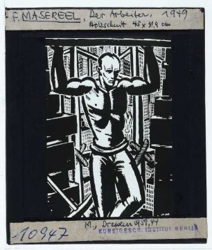 Masereel, Der Arbeiter