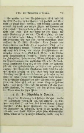 § 13. Der Bürgerkrieg in Spanien