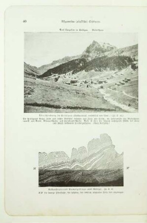 Rekonstruiertes Rumpfgebirge (altes Gebirge)