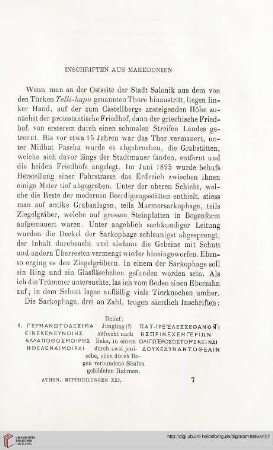 21: Inschriften aus Makedonien