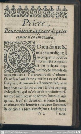 Priere