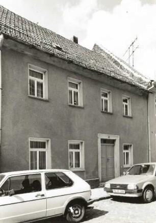 Belgern, Ritterstraße 5. Wohnhaus (1. H. 19. Jh.)