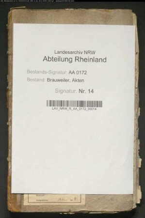 Brauweiler, Herrschaft: Lehn- und Kurmutregister