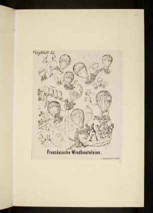 Humoristisch-satyrisches Kriegs-Album. Flugblatt 35