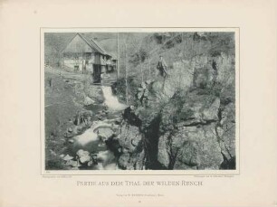 "Partie aus dem Thal der Wilden Rench" im Schwarzwald