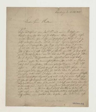 Brief von Joseph Rothneder an Joseph Heller