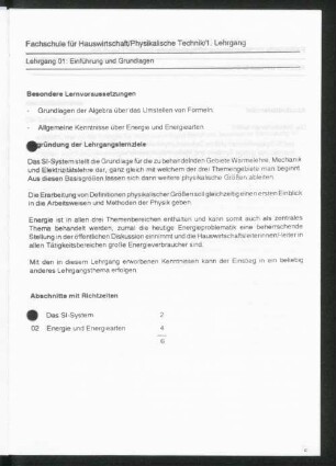 [Lehrgänge 01 bis 04]