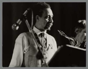 Jimmy Lyons : Portrait des Saxophonisten Jimmy Lyons beim 26. Jazz Jamboree Warschau 1984