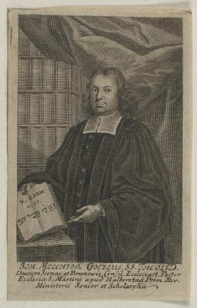 Bildnis des Joh. Melchior Goezius