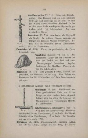 4. Städtische Markt- und Verkehrs-Polizei