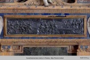 Andrea Corsini auf dem Totenbett und seine Heiligsprechung - Sarkophag des heiligen Andrea Corsini