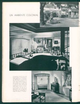 Un ambiente colonial