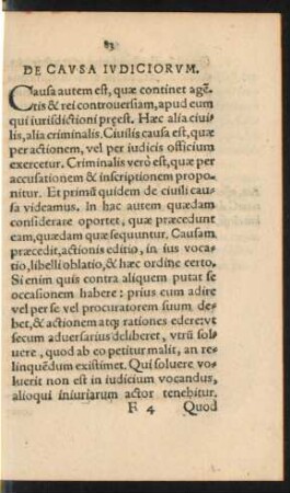 De Causa Iudiciorum.
