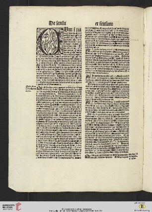 Liber de sensu et sensato [u.a.]