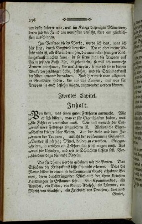Zweytes Capitel.
