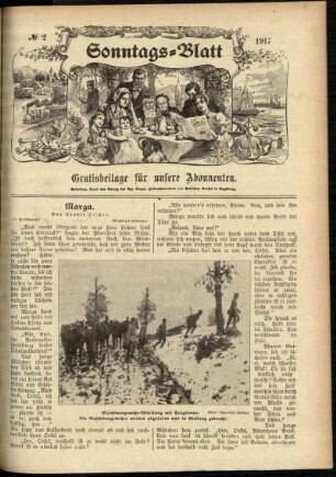 Ausgabe vom Sonntag, den 14. Januar 1917.