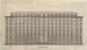 Fischer, Theodor; Genf (Schweiz); Völkerbundpalast - Seeseite (Ansicht)