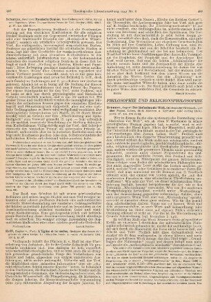 487-488 [Rezension] Hoff, Eugène$cvon, L'Église et les sectes