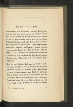 Der Dichter als Richter