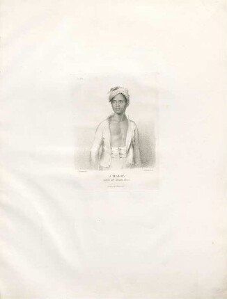 A Malay, native of Bencoolen
