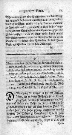 Theoria motus corporum solidorum seu rigidorum.