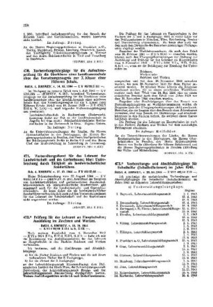 Vorbereitungs- und Abschlußlehrgänge für Schulhelfer (Schulhelferinnen) im Jahre 1945 : [Amtliche Erlasse] ; [Amtlicher Teil]