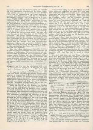 227-228 [Rezension] Die katholischen Briefe