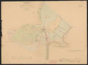 Lageplan der Havel bei Sacrow. Bl. 1