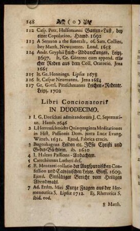 148-149, In Duodecimo.