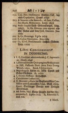 148-149, In Duodecimo.