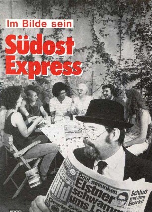 Flugschrift: Im Bilde sein. Südost-Express, 1984