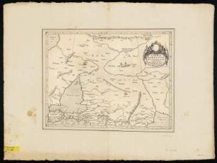 Karte von Asiatisch-Sarmatien, ca. 1:5 000 000, Kupferstich, 1578