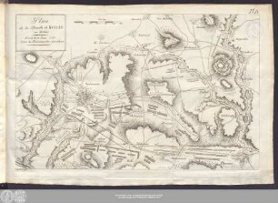 Plan de la Bataille de Kollin en Bohême Livrée le 18. Juin 1757. Entre les Prussiens et les Autrichiens
