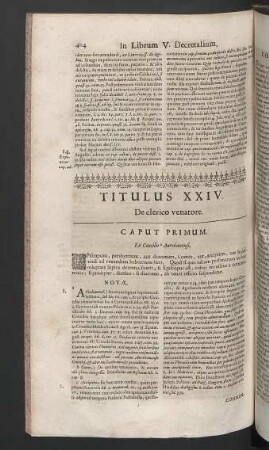 Titulus XXIV.