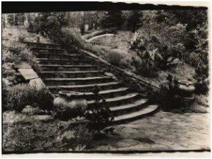 Garten Leo van den Bergh, Berlin-Kladow: Treppe