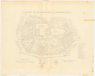 Stadtpark, Erfurt: Vorentwurf für die Neugestaltung des Stadtparks Erfurt 1:500