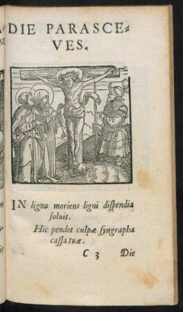 Die Parasceves.