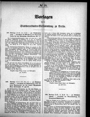 No. 28, 18. März 1878