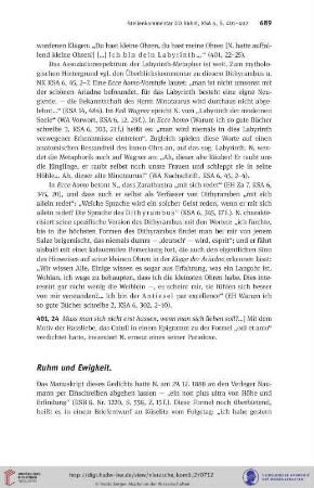 Ruhm und Ewigkeit