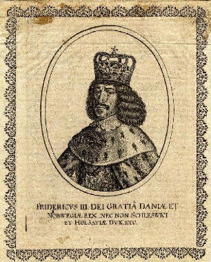 Bildnis von Friedrich III. (1609-1670), König von Dänemark