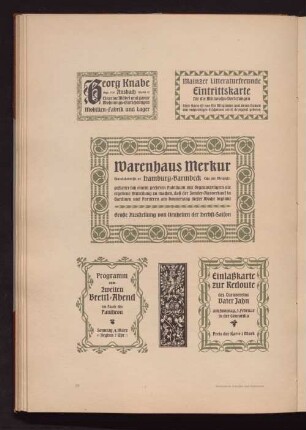 Neudeutsche Schriften und Ornamente