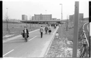 Kleinbildnegative: Schöneberger Kreuz Richtung Vorarlberger Damm, 1978